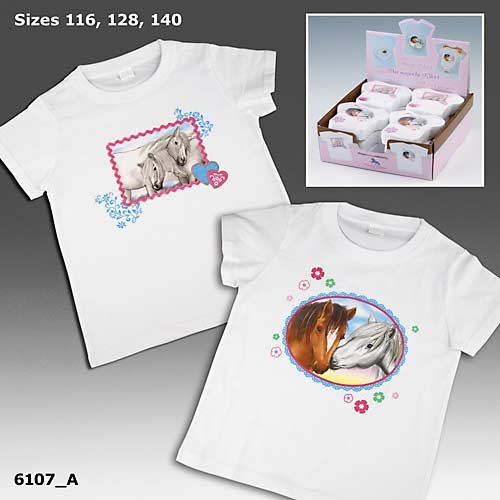 Preisvergleich Produktbild Shirt Horstes Dreams Pferde Kopf Zauber t- Shirt für Kinder