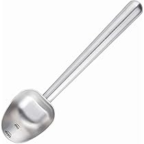 30ml roestvrijstalen koffieschepje, eetlepel maatlepel met comfortabel handvat voor gemalen koffie, melkpoeder, losse thee, kruiden