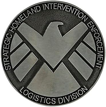 Choppershop Agents Of Shield Superhero Belt Buckle S.H.I.E.L.D. Marvel Comics Strategic Homeland Intervention boucle de ceinture