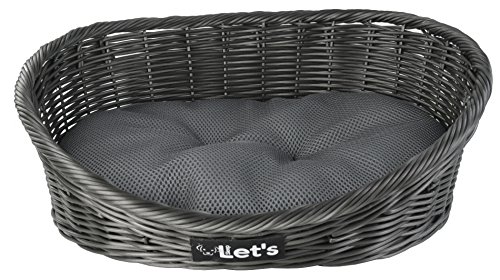 Zen-Kat Let's sleep Pet Bed 54x40cm dark grey