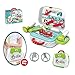 Produktbild Mitlfuny Auto-Modell Plüsch Bildung Squishy Spielzeug aufblasbares Spielzeug im Freien Spielzeug,Doctor Kids Schultertasche Kids Mini Spielset Dollhouse Kinderspielzeug