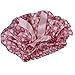 Baby Girl Satin Bowknot Bloomers Diaper Cover Panties for 0-6 Months S (White Dots on Pink)