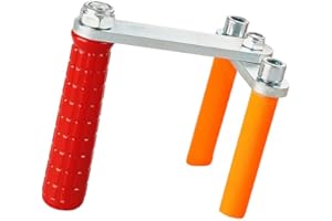 Y-NUT 2 sollevatori per cartongesso, sollevatori ergonomici per pannelli in compensato, prodotti in vetro, con impugnatura pratica, per pannelli spessi, colore rosso