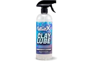 FULLCARX Clay Lube 750ml Lubrifiant Clay Bar, Décontaminant Carrosserie Voiture, Formule Spéciale, Excellente Performance, Efficace et Sûr, Liquide Argile, Produit Nettoyage Detailing Professionnel