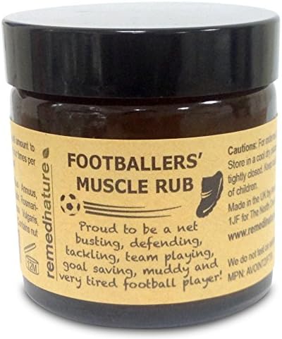 Remedinature Footballers Muscle Rub: ideal gift for football lovers 60ml