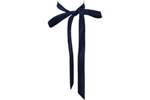 SYAYA señoras largo Pre Pajarita Lazo Color sólido para mujer wlj14