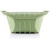 L&eacute;ku&eacute; Deep steam case silicone platinum green, 3-4 people, 2000 ml