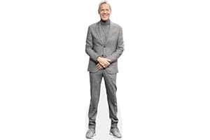 CELEBRITY CUTOUTS Claudio Baglioni (Grey Suit) a grandezza naturale