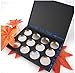 Ularma Makeup Empty 12pcs Aluminum Magnetic Eyeshadow Lipstick Blusher Pans Palette