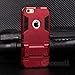 Produktbild Cocomii Iron Man Armor iPhone 6S/6 Hülle [Strapazierfähig] Erstklassig Taktisch Griff Ständer Stoßfest Gehäuse [Militärisch Verteidiger] Ganzkörper Case Schutzhülle for Apple iPhone 6S/6 (I.Red)