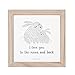 Produktbild Bloomingville a50166677 Mini I Love You to The Moon & Back Bunny Wand Decor