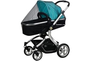 QCHOMEE Baby Stroller Pram Net Universal Mesh Mosquito Fly Bug Insect Net Protection Cover Pushchair Seats Buggy Carrycot Bed Crib Cart Stroller Bassinet Basket Jogger Travel cot Insect Nets Cover