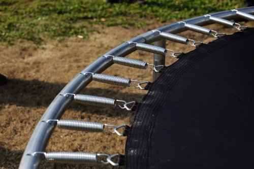 FA Sports Gartentrampolin mit Sicherheitsnetz Flyjump Monster II, blau, 366 cm, 1221 - 3