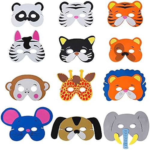 Amazon.es mascaras de animales salvajes