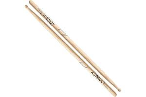 Zildjian Z7A Super 7A Hickory Drumsticks - Wood Tip, Natural, Length: 15 1/2", Diameter: .520"
