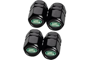 INTERTEST 4 Tapa de Válvula de Coche,Tapas Antipolvo para Ruedas de Coche for Land Rover Discovery Range Rover Sport Defender Land Cruiser LR2 3 4,Tapa de válvula de Accesorios de neumáticos de automóviles