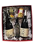 1 botella Vino blanco ecológico 365 2017 D.O.EMPORDÀ | 1 botella Vino tinto ecológico 365 2017 D.O.EMPORDÀ | 1 Lata aceitunas anchoas La Explanada 350gr | 1 Lata aceitunas pimiento 300gr | 1 Aceite de oliva Virgen Extra Nena del Sol 250cl