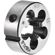Produktbild von Sourcing Map Gewindeschneider M18x1 Linksgewinde - Rundes Schneideisen