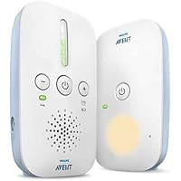 Philips Avent Audio Babyphone - DECT-Technologie, Kristallklarer Klang, Eco-Mode (Modell SCD503/26)