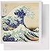 Produktbild 3drose The Great Wave off Kanagawa vom japanischen Künstler Hokusai – Grußkarten, 15,2 x 15,2 cm, Set 12 (GC _ 155631 _ 2)