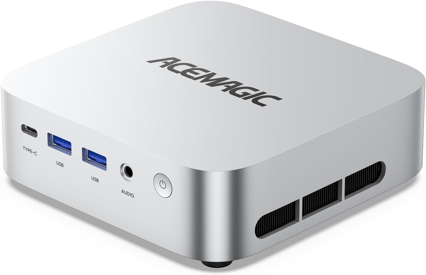 ACEMAGIC W1 Mini PC AMD Ryzen 7 H 255 (8C/16T, hasta 4,9 GHz), 32 GB DDR5 1TB NVMe SSD Mini Ordenador, AMD Radeon 780M, 8K HD Vision, WiFi 6, BT 5.2, Win 11 Pro, Micro Desktop Computer Compacto