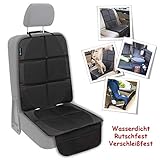 kinder auto vorne sitzen kindersitz Wasserabweisend und einfach zu reinigen: Die Autositzerhöhung stellt aus hochwertigem wasserdichtem 600D Oxford Gewebe her und lässt sich leicht reinigen--Den Schmutz einfach mit eimen feuchten Tuch abzuwischen.