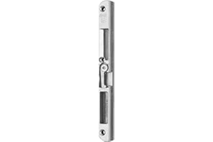 FERCO by THIRARD - Gâche centrale encastrable pour porte d'entrée bois, droite, 190x18x14mm, Fercomatic, G-22826-00-R-1