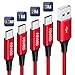 Price comparison product image USB C Cable,RAVIAD [4-Pack 0.3M+1M+2M+3M] USB Type C Fast Charger Charging Cable Nylon Braided USB C Sync Cable for Samsung Galaxy S10 S9 S8, Huawei P30 P20, Moto G7, Google Pixel, Sony Xperia XZ
