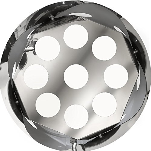 Grill XXL Kohlestarter Kohleanzünder Grillanzünder Anzündkamin Edelstahl mit Holzgriff - 2