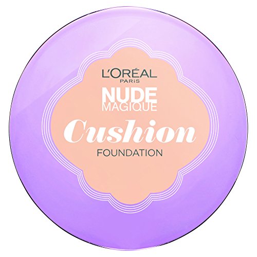 L’Oréal Paris natürliches Make Up „Nude Magique Cushion“, 01 Porcelain, mit LSF 29, 1er Pack (1 x 15 g) - 2