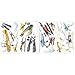 RoomMates Repositionable Childrens Wall Stickers Vintage Planes