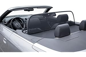 Aperta Windschott passend für Audi A4 B6 B7 100% Passgenau OEM Qualität Schwarz Windstop Windabweiser