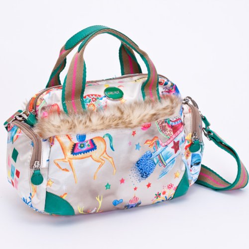 Oilily Russian Tale Handbag Khaki - 2