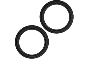 10 tums högtalargummiringar för gör-det-själv eller reparation flexibel anti-aging rund gummikant trim för JBL-högtalare infattning ersättningskit (set med 2)