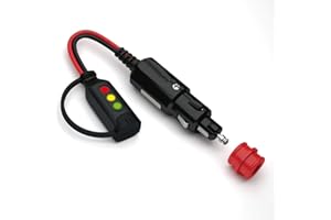 CTEK CTX INDICATOR PLUG 12V, Voyant LED Indiquant État de Charge de la Batterie et Quand Charger, Via Prises d'Accessoires 12V du Véhicule - Batteries Plomb-Acide 12V et Chargeurs CTEK de la série CT5