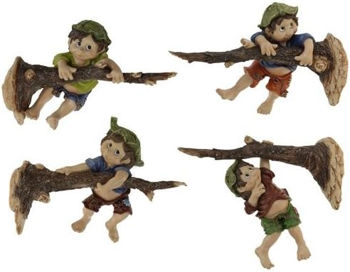 Young on Branch Garden Sculpture Decorative Garden Gnome wall hanger