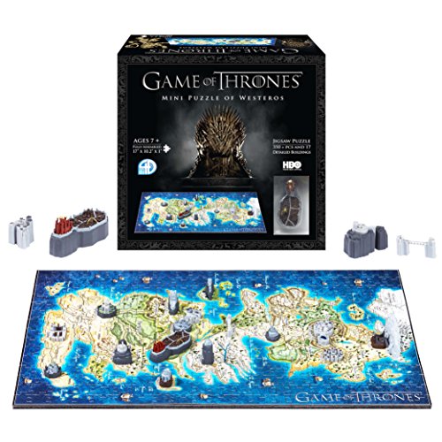 Preisvergleich Produktbild 4D Cityscape 51001 Game Of Thrones-Mini Westeros 3D Puzzle