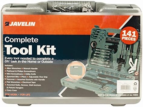 Complete Tool Kit with 141 Pieces in Tools for a Dream DIY Tool Box!