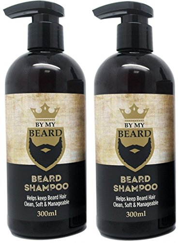 x2 By My Beard- Beard Shampoo Wash Men's Moustache Grooming Care Facial Hair