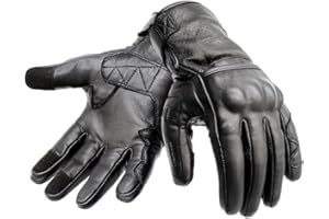 Hand Fellow Premium Leather Motorbike Motorcycle Gloves Touch Screen Gloves Mens Racing gloves ATV Riding Gloves