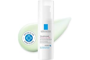 ‎LA ROCHE-POSAY La Roche Posay Toleriane Rosaliac AR Intensivpflege, Gesichtspflege für zu Rötungen und Rosazea neigende Haut, Feuchtigkeitscreme mit ausgleichendem Grünton, Kaschierende Intensivpflege, 40ml