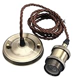 cordon electrique vintage Colgante es ideal para uso en cocinas, dormitorios, comedores, bares y restaurantes.