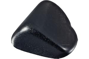 ‎ERLIWAY Schwarze Obsidian-Heilkristallsteine, 1,25–2,0 Zoll große Reiki-Heilsteine, natürlich getrommelte, polierte Steine für Energie-Hexerei-Therapie-Meditation