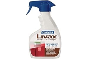 Nuncas Livax Mobili&Design - Detergente Legni Laccati Lucidi e Opachi - 500ml