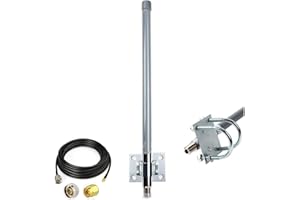 GAINFI ADS-B Flightaware 1090MHz antena 5,5dBi do lotnictwa ADS-B odbiornik RTL SDR zdefiniowane oprogramowanie radio USB Stick Dongle Tuner odbiornik