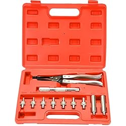 FreeTec Valves Pince Démontage Jeu d'outils 11 pièces
