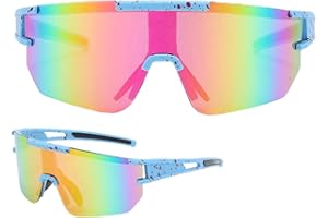 GZGRYTRC Ski Sunglasses Lightweight Frame, Premium Sunglasses for Running glasses Women& Men, Sports Sunglasses or Cycling Glasses, Ideal for Outdoor Sports Like Hiking, Fishing, and Skiing