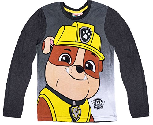La Pat' Patrouille - Camiseta de manga larga - para niño gris 3 Años