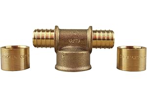 ANJOU CONNECTIQUE IBP Bänninger - Raccord à glissement - Té PER à glissement sortie Femelle Ø16 - F 1/2" (15/21) - Ø16 - IBP Bänninger