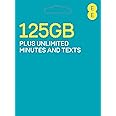 EE 125GB Data Sim includes £30 pre-paid credit, 125GB Data, Unlimited minutes & unlimited texts